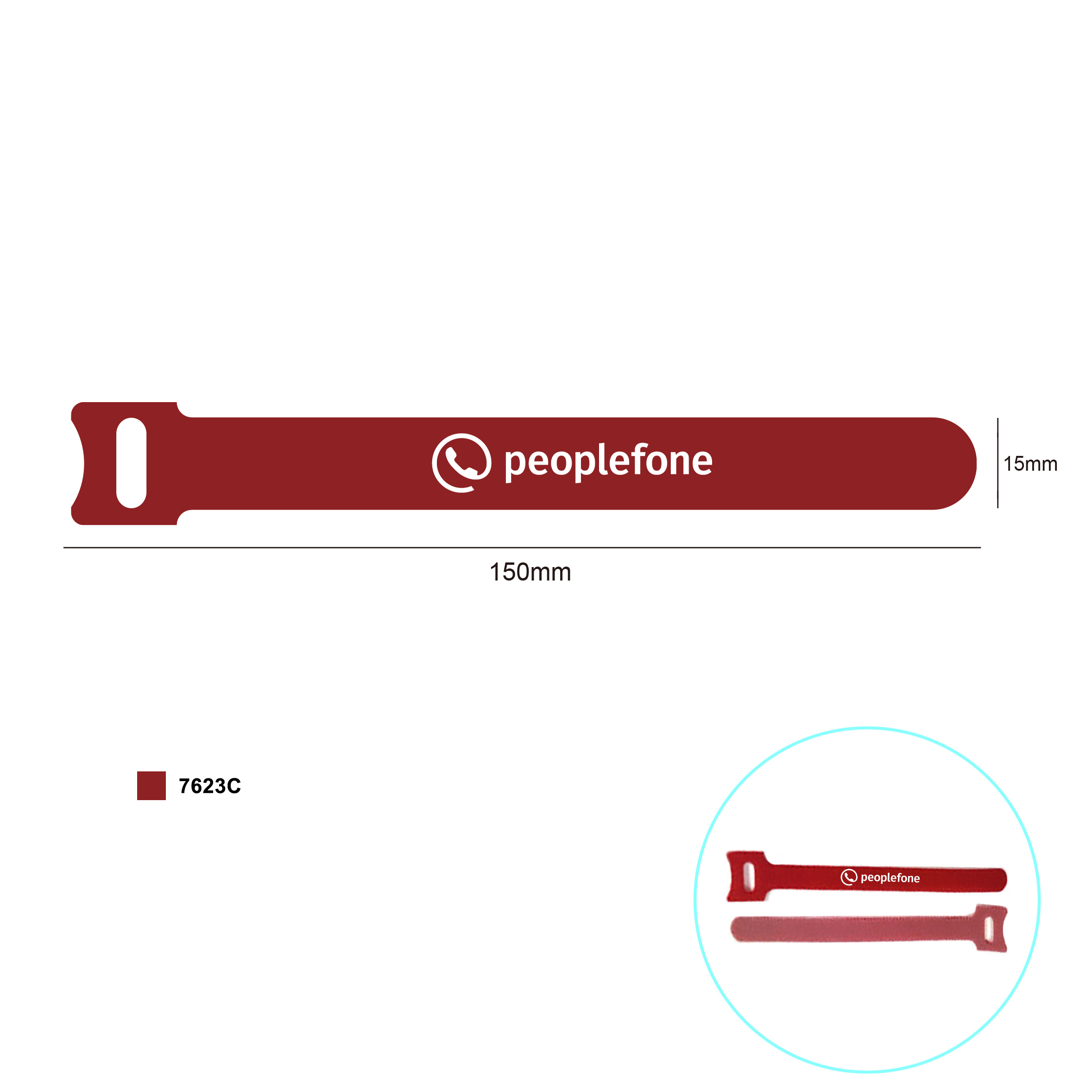 Kabelklett Bedruckt Kabelklett Veranstaltungstechnik VELCRO Klett 